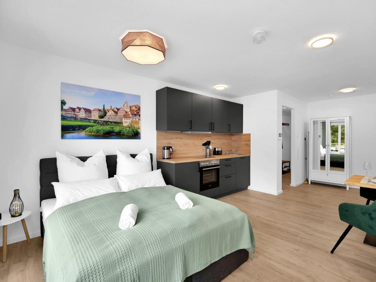 Inhome Studio Apartment - Kueche - Parken - Tv Schwaebisch Hall Exterior photo