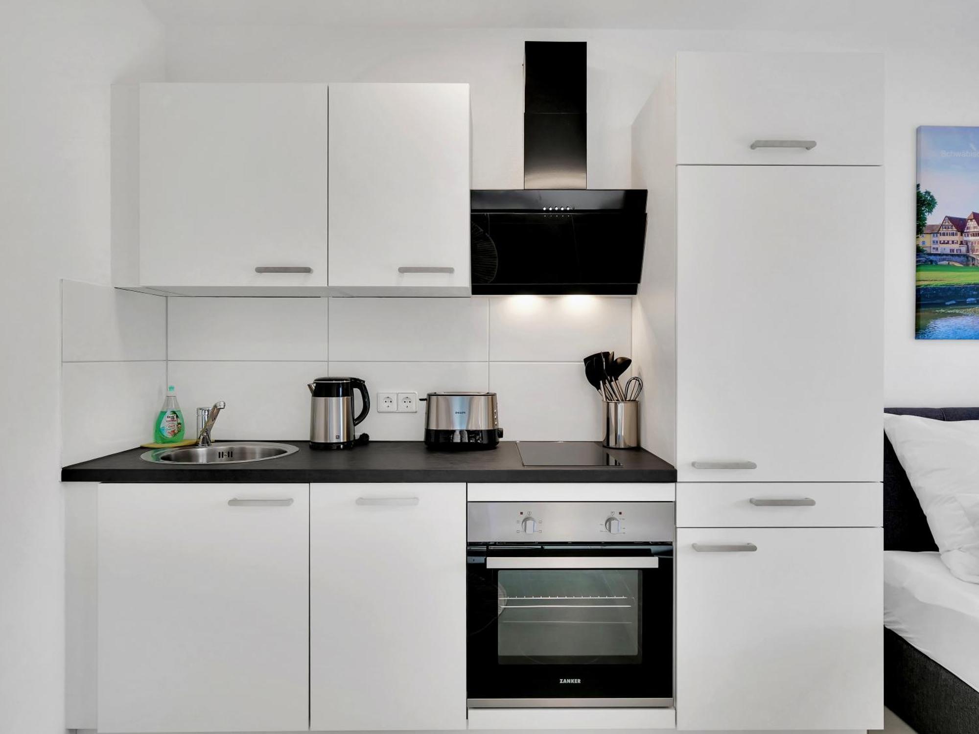 Inhome Studio Apartment - Kueche - Parken - Tv Schwaebisch Hall Exterior photo